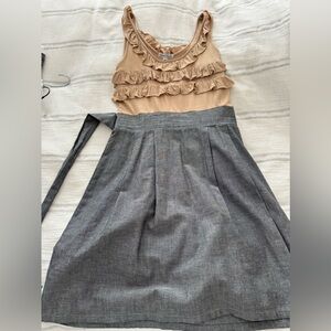 Dress w/stretchy waistband in back, size medium